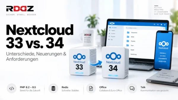 Nextcloud 33 vs 34